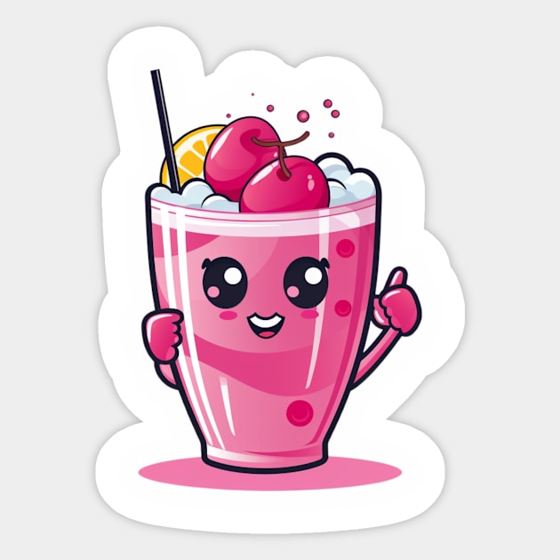 Soft drink cute T-Shirt cute giril Sticker by nonagobich